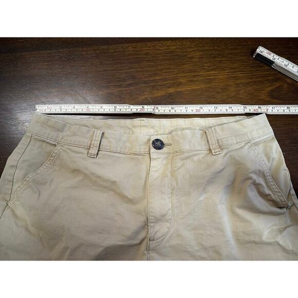 Chubbies Khaki Chino Shorts Men 33 Tan Regular Cotton Preppy Neutral Faternity - Picture 3 of 11